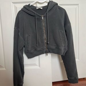 Elwood crop hoodie & core sweats